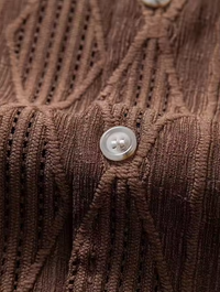 Brown Afgano Linen Shirt