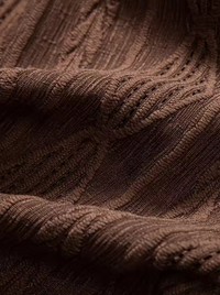 Brown Afgano Linen Shirt